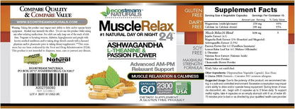 3 Pack, Original Muscle Relaxant 24/7 Día/Noche Máxima Potencia con Magnesio – Image 2