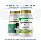 NaturVet Enzimas Digestivas y Probióticos - 90 Masticables para Perros