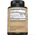 Extracto de Hoja de Olivo Premium – Estandarizado al 20% de Oleuropeína – 750mg por Cápsula – 120 Cápsulas