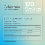 Prime Powders Colostrum Powder con Probiótico Akkermansia - 120 Dosis