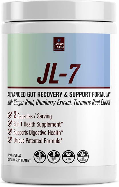 JL-7 | Suplemento para la salud intestinal | – Cúrcuma (95 % curcumina) : La curcumina es un polifenol conocido – Image 1