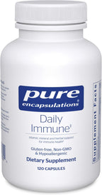 Pure Encapsulations Daily Immune | Fórmula Inmunitaria Completa con Vitaminas, Minerales y Apoyo Herbal | 120 Cápsulas