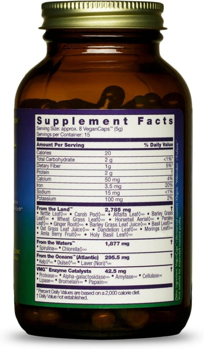 HEALTHFORCE SUPERFOODS Vitamineral Green - – Cola de caballo (Equisetum arvense): Fuente natural de sílice, que – Image 2