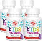 Silver Fern Brand Kids Ultimate Probiotic - 30 comprimidos masticables - Sin azúcar ni gluten - Suplemento infantil con probióticos - Apoyo digestivo e inmunitario