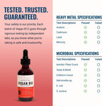 Live Conscious Vitamina B12 Vegana Sublingual - Metilcobalamina 5000 mcg