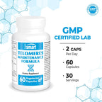 Supersmart - Telomeres Maintenance Formula (Alta Potencia) - 60 Cápsulas Vegetales