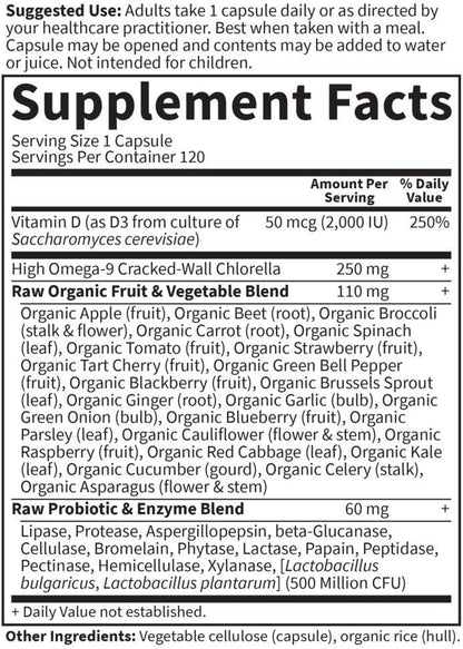 Garden of Life Vitamin Code - Vitamina D3 – Contribuye al funcionamiento normal del sistema inmunitario. – Image 5