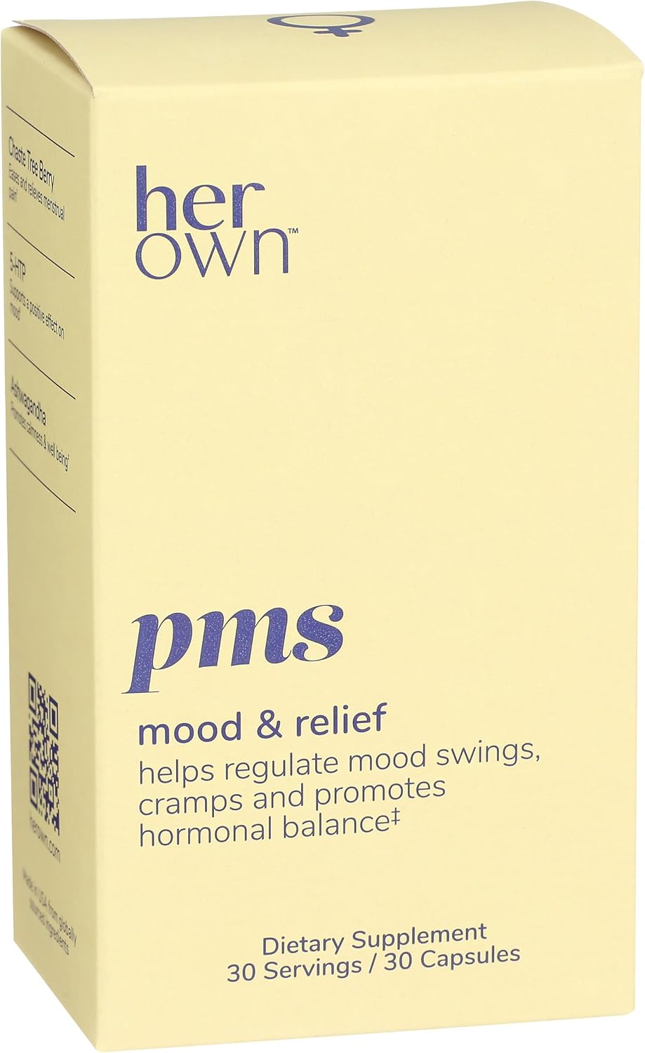 Her Own PMS para Mujeres - 30 Cápsulas