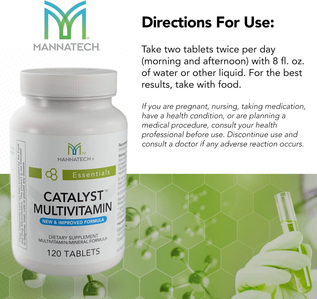 Mannatech Catalyst Multivitamin – 120 Comprimidos