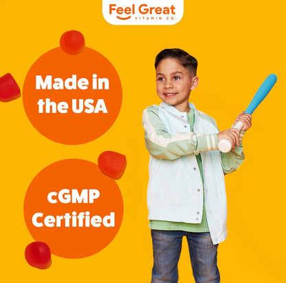 Feel Great Kids Vitamina D3 1000 UI – – Contribuye al mantenimiento de los huesos en condiciones normales. – Image 8