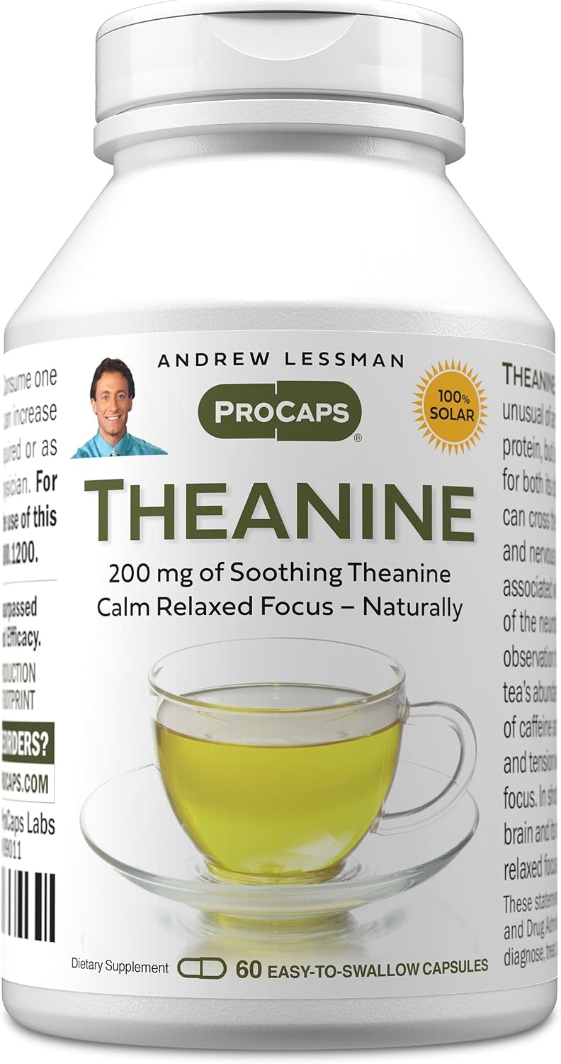 ANDREW LESSMAN L-Teanina 200 mg - 360 Cápsulas