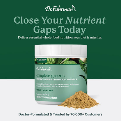 Dr. Fuhrman Complete Greens: Polvo de – Setas orgánicas: reishi, shiitake, maitake y otras variedades, reconocidas – Image 7
