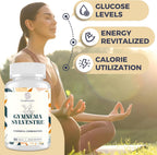 Sundhedsliv 16 en 1 Gymnema Sylvestre con Berberina, Canela y Melón Amargo - 2100 mg - 90 Cápsulas Veganas