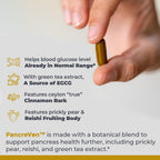 Premier Research Labs PancreVen – Apoyo Pancreático con Canela Orgánica de Ceilán y Tuna – 120 Cápsulas Vegetales