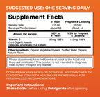 Tropical Oasis USDA Organic Liquid Vitamin C Drops - 60 Servings