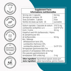 Supersmart Candalb - Probióticos y Prebióticos con Lactobacillus Acidophilus, Rhamnosus e Inulina - 60 Cápsulas