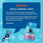 Mama Bird - Prenatal Multi+ (30 Cápsulas) - Vitaminas Prenatales con Metilfolato y Probióticos