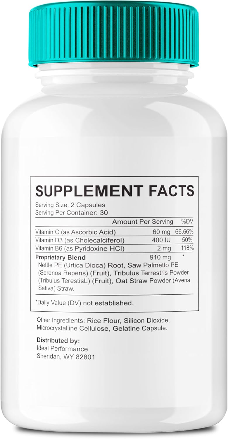 UroSync Salud de la Próstata - Suplemento Natural para Hombres, 3 Pack