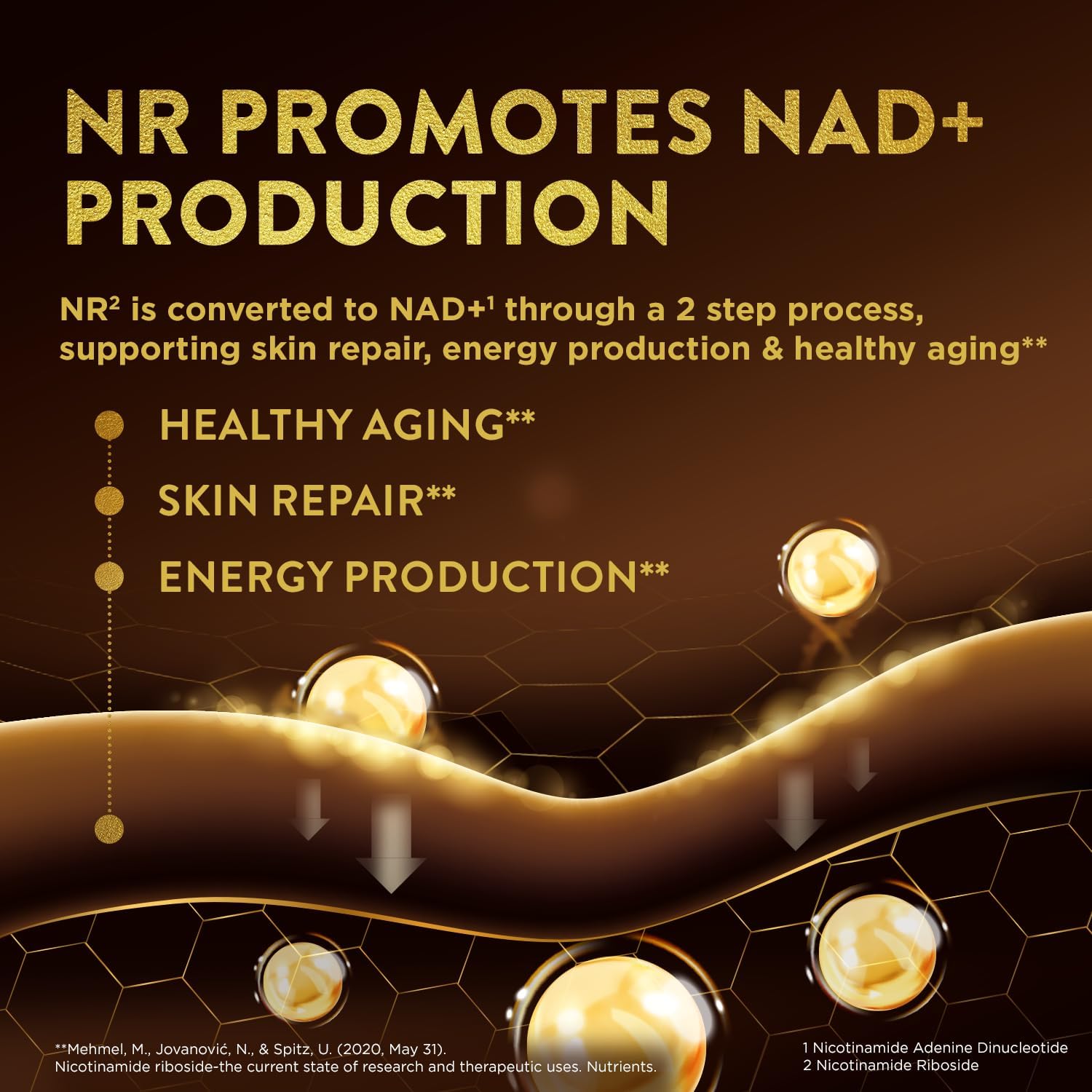 Swisse Plus NAD+ Beauty Restore - 30 Cápsulas