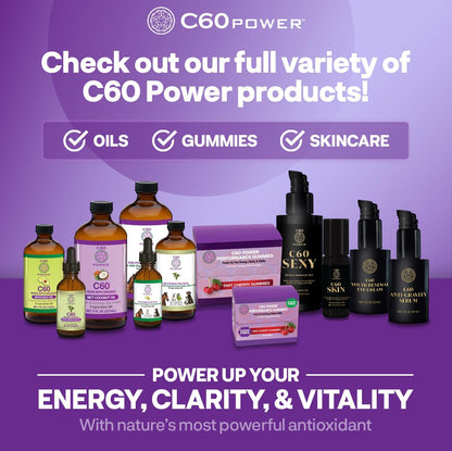 C60 Power en Aceite de Aguacate Orgánico - 2 fl oz – Image 4