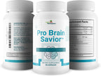 Pro Brain Savior – Suplemento Nootrópico con Bacopa, Niacina, Cafeína y L-Teanina para Memoria, Enfoque y Claridad Mental