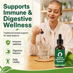Extracto Líquido Orgánico de Hojas de Soursop Graviola | Gotas de Soursop Bitters | KingHealth 118 ml