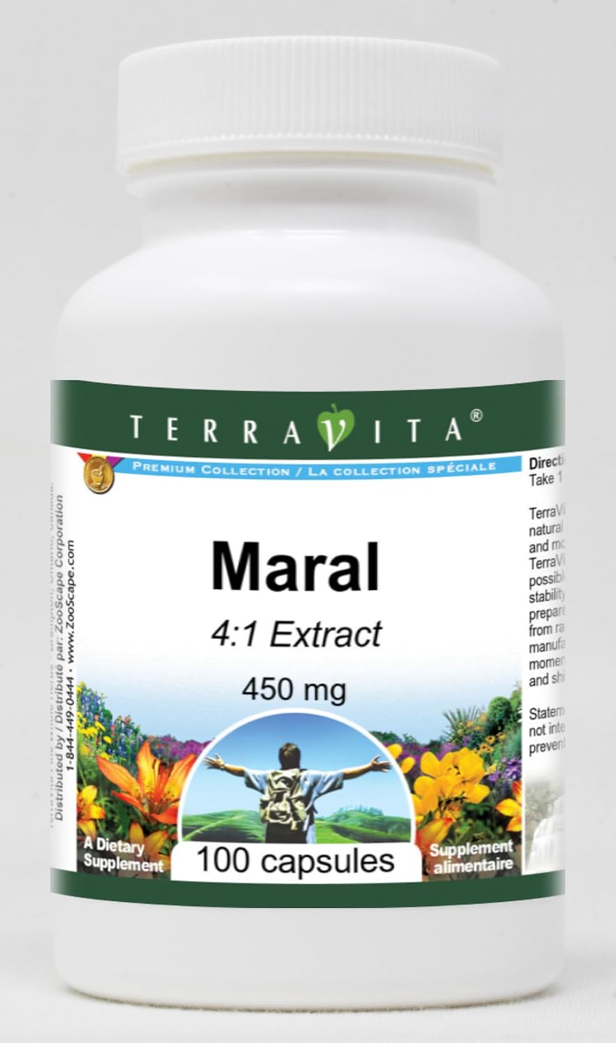 Maral 4:1 450 mg - 100 Cápsulas - Terravita