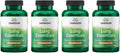 Swanson Lung Essentials 500 mg - 120 Cápsulas Veganas (Pack de 4)