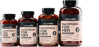 NatureWise Multivitamínico para Hombres - Apoyo Diario - Minerales y Hierbas para Energía, Rendimiento, Inmunidad - con Vitamina A, C, D, Complejo B - Sin Soja ni Gluten, No GMO - 90 Cápsulas