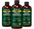 Wellgenix Sea Essentials Minerales Líquidos del Mar con Calcio Coral, 3 Botellas