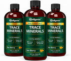 Wellgenix Sea Essentials Minerales Líquidos del Mar con Calcio Coral, 3 Botellas