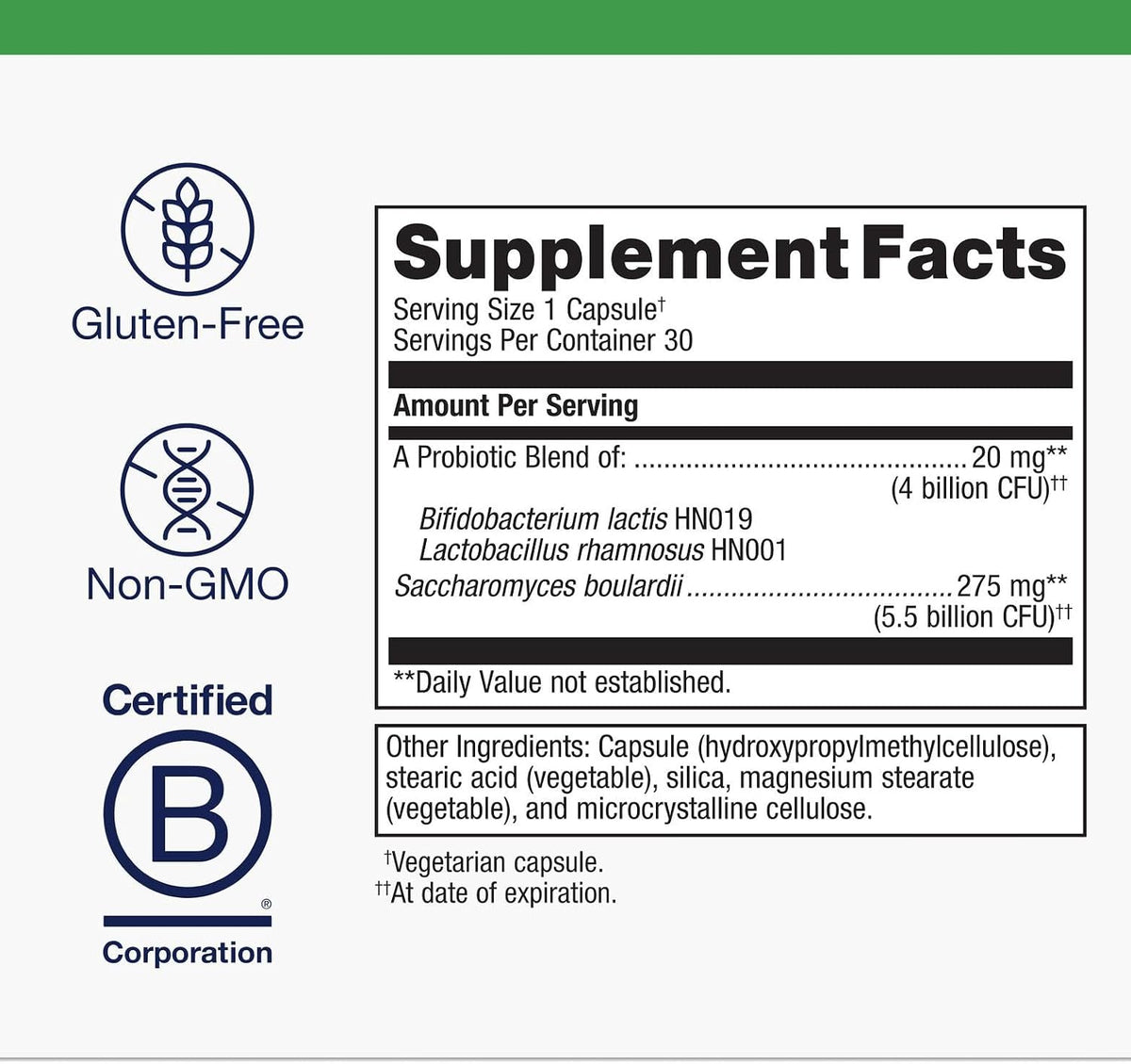 Metagenics UltraFlora Acute Care – – Número de UFC: Aunque no se especifica en el envase, la dosis efectiva suele – Image 4