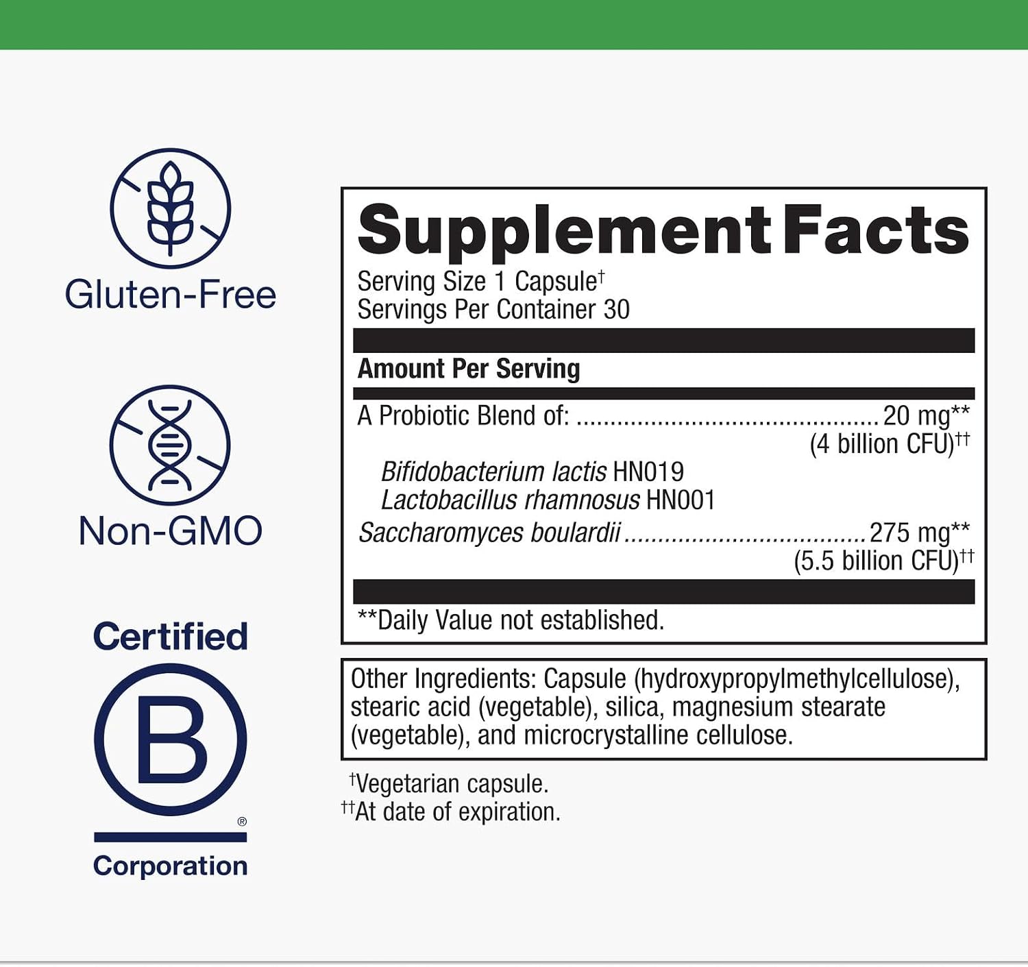 Metagenics UltraFlora Acute Care – Probiótico para Alivio Rápido de Molestias Intestinales, Hinchazón y Gases – 30 Cápsulas