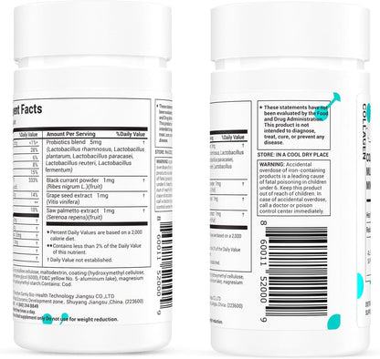 DrBioCare Colágeno Hidrolizado para Mujeres, – Vitamina E: Contribuye a la protección de las células frente al – Image 8