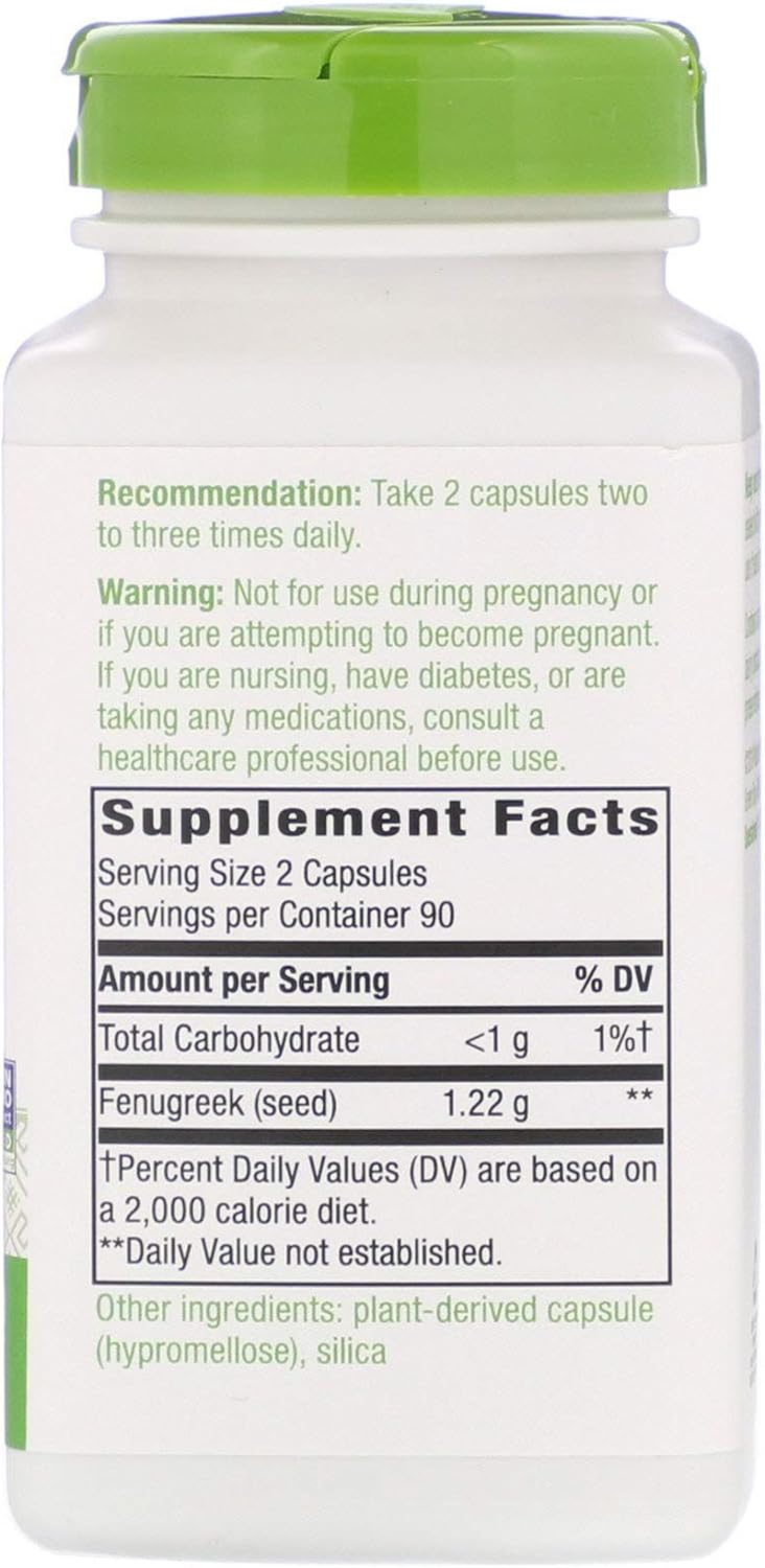 Fenugreek Seed 180 Cápsulas (Pack de 3)