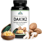 Optimal Health Systems Essential DAK1K2 | Vitamina D3 + A + K1 + K2 | 5000 UI | 60 Cápsulas Blandas