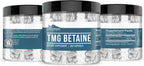 Earthborn Elements TMG Betaina Anhidra Trimethylglycine - 200 Cápsulas Puras sin Aditivos