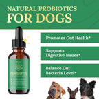Pawbiotix Probióticos Líquidos para Perros – 1 oz (Suministro para 3 Meses) – Sabor Beacon – Fórmula Original