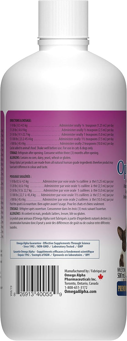 Omega Alpha - OptiPet Multi - Multivitamínico para Perros y Gatos - 500ml – Image 3