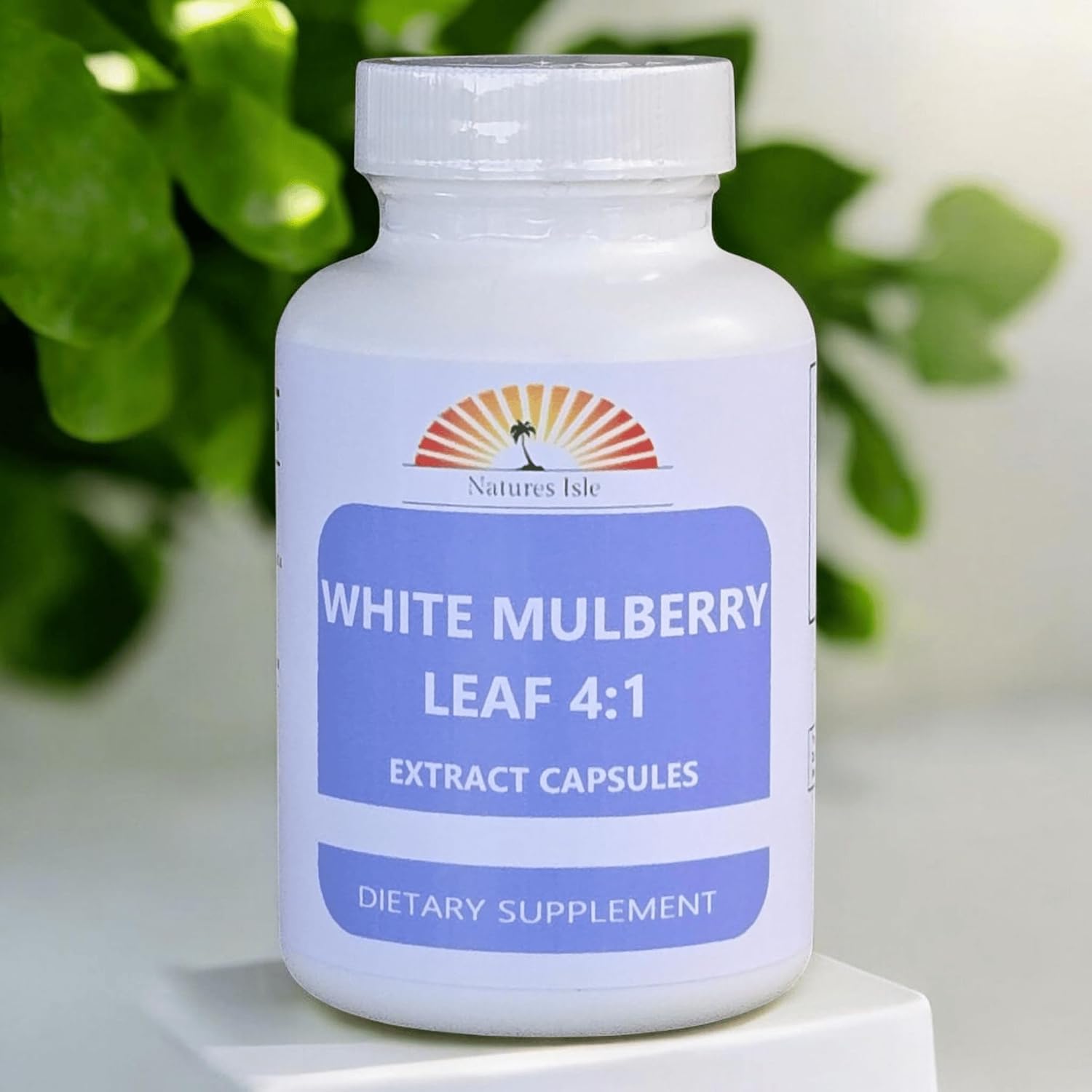 Extracto de Hoja de Morera Blanca 4:1 Cápsulas - 60 Cápsulas - 500mg Cada una