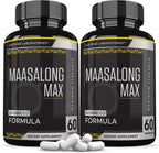 Maasalong Max 1600MG Fórmula Avanzada para la Salud Masculina (2 Paquetes, 120 Cápsulas)