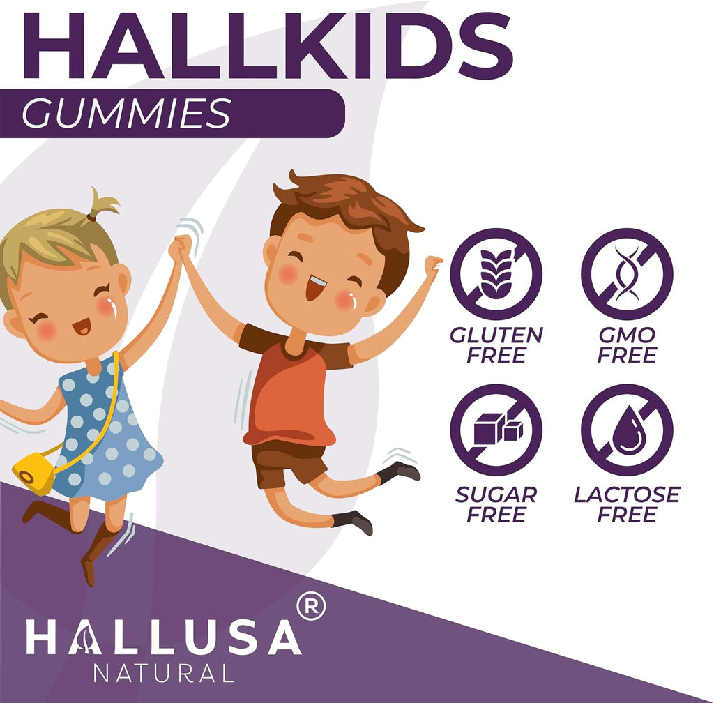 Hallusa Natural Multivitaminas para Niños en Gomitas - 60 Gomitas