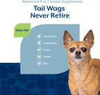 NaturVet Senior Advanced 5-in-1 Suplemento para Perros – Apoya Sistema Inmunitario, Corazón, Hígado, Función Cognitiva y Salud Ocular – 120 Masticables
