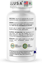 Hallusa Natural Graviola Soursop 800mg - 60 Cápsulas - Complemento Alimenticio de Guanábana