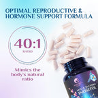 Nature's Glow Myo-Inositol & D-Chiro Inositol 1025 mg (40:1) - 120 Cápsulas Veganas