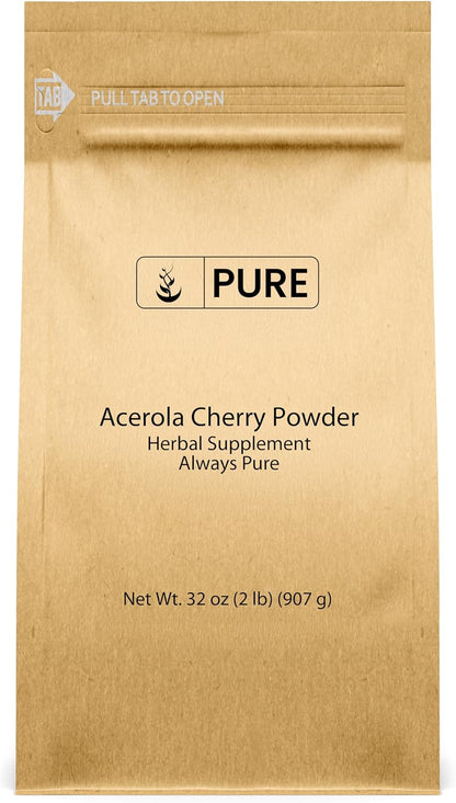 Pure Original Ingredients Polvo de Acerola – La vitamina C aumenta la absorción del hierro. – Image 7