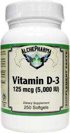 Vitamina D-3 125 mcg (5.000 UI) de Lanolina en Base