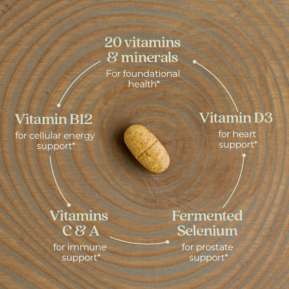 New Chapter One Daily Multivitamínico para hombre 40+ - 48 Comprimidos