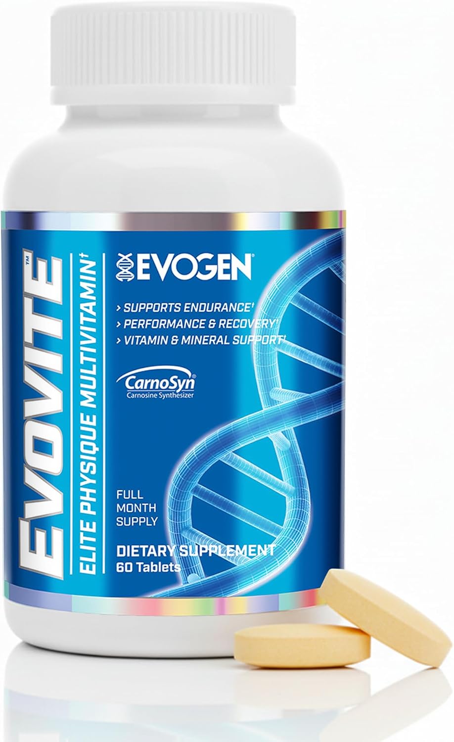 Evogen Evovite - Multivitamínico Avanzado para Hombres y Mujeres | Fórmula para Resistencia, Recuperación y Salud Articular | 30 Dosis