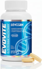 Evogen Evovite - Multivitamínico Avanzado para Hombres y Mujeres | Fórmula para Resistencia, Recuperación y Salud Articular | 30 Dosis